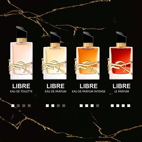 ysl libre le parfum vs eau de parfum